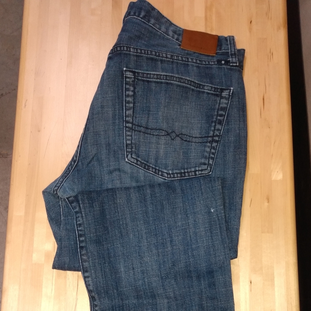 Men LUCKY BRAND 221 ORIGINAL STRAIGHT jeans 36 W x 32 L denim